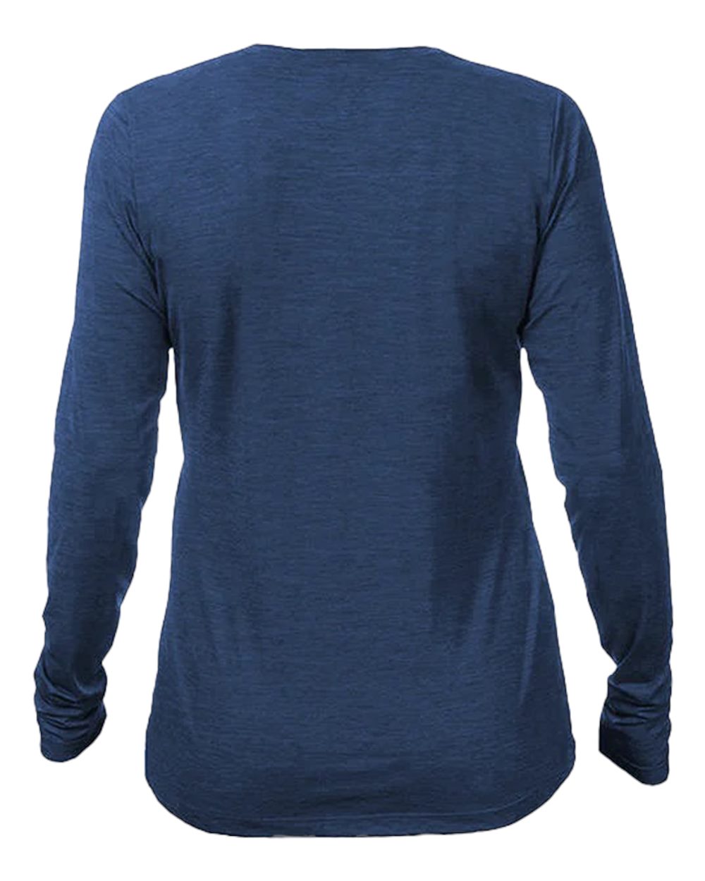 Navy Heathered - Back 