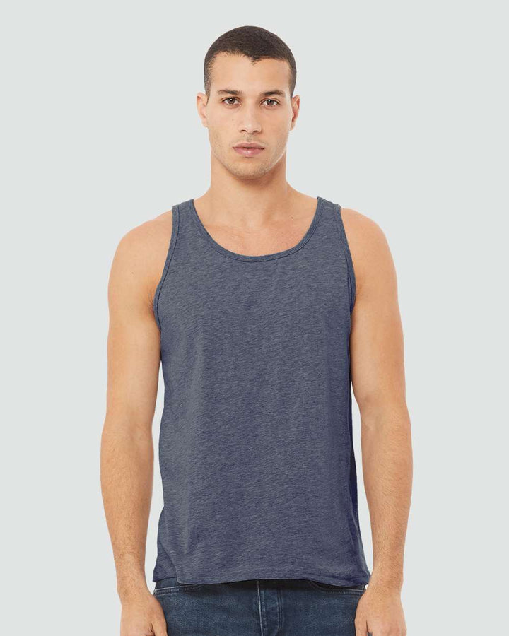 Heather Navy - Model Front 