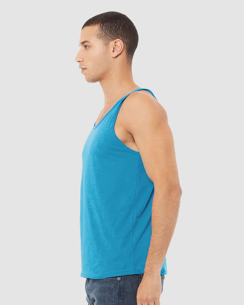 Neon Blue - Model Side 