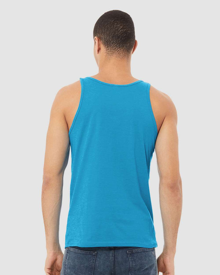 Neon Blue - Model Back 