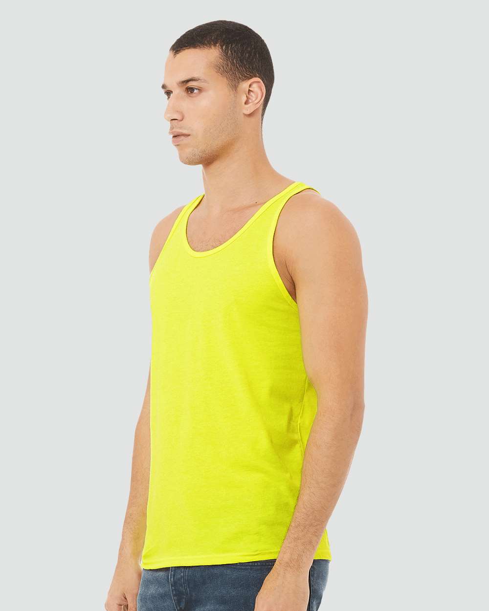 Neon Yellow - Model Side 