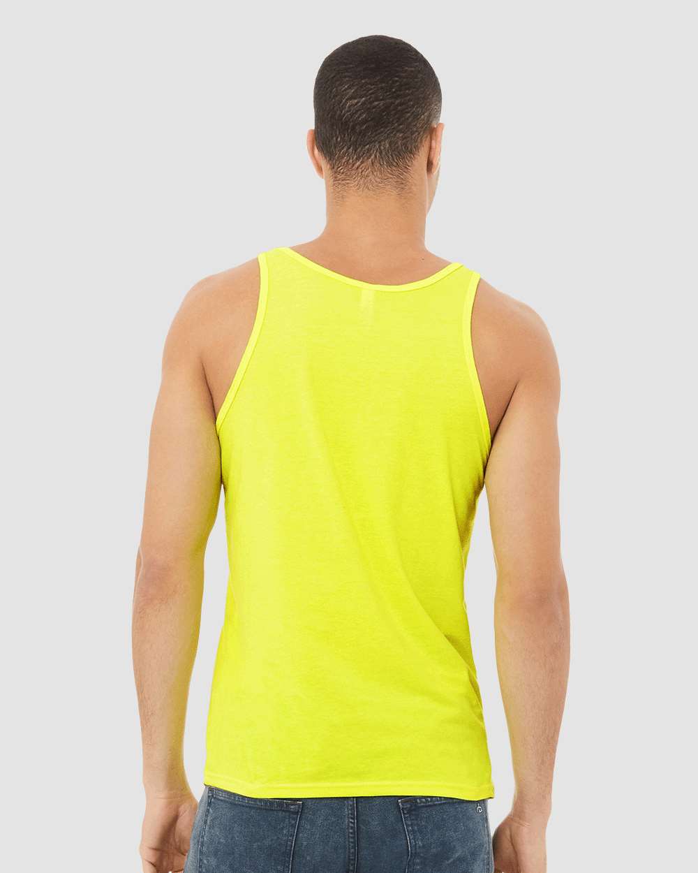 Neon Yellow - Model Back 