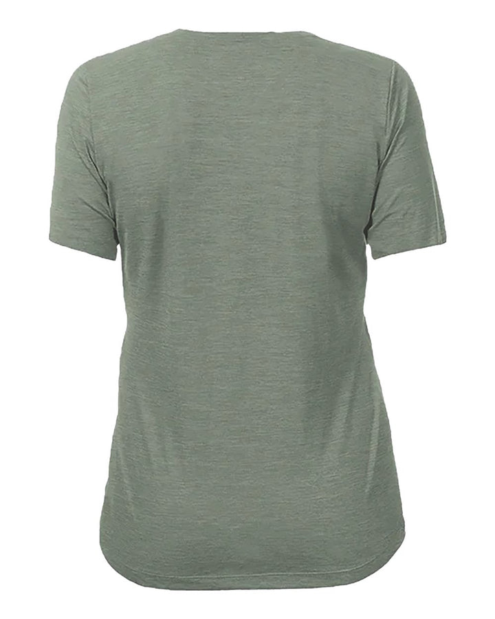 Dark Olive Heathered - Back 