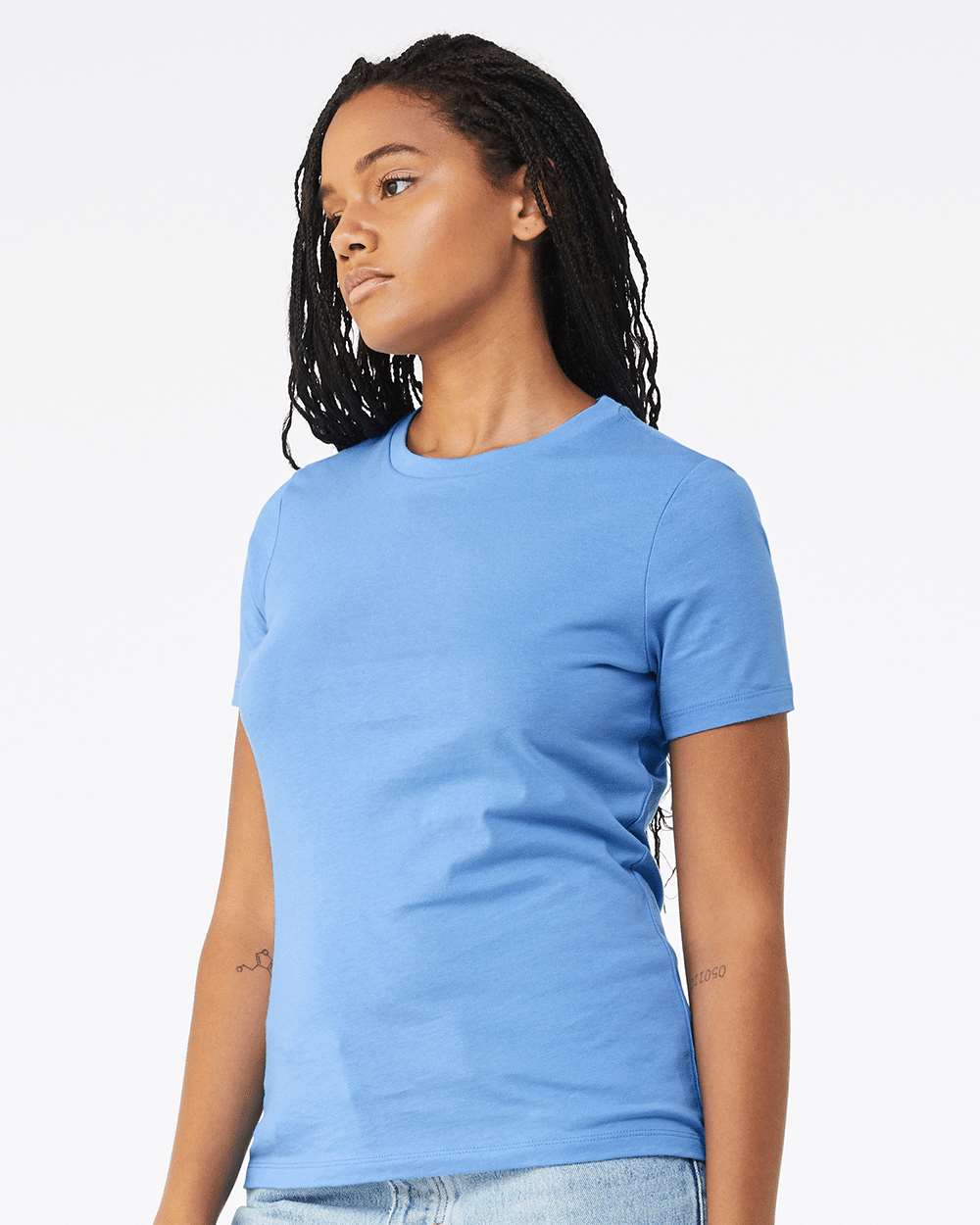 Carolina Blue - Model Side 