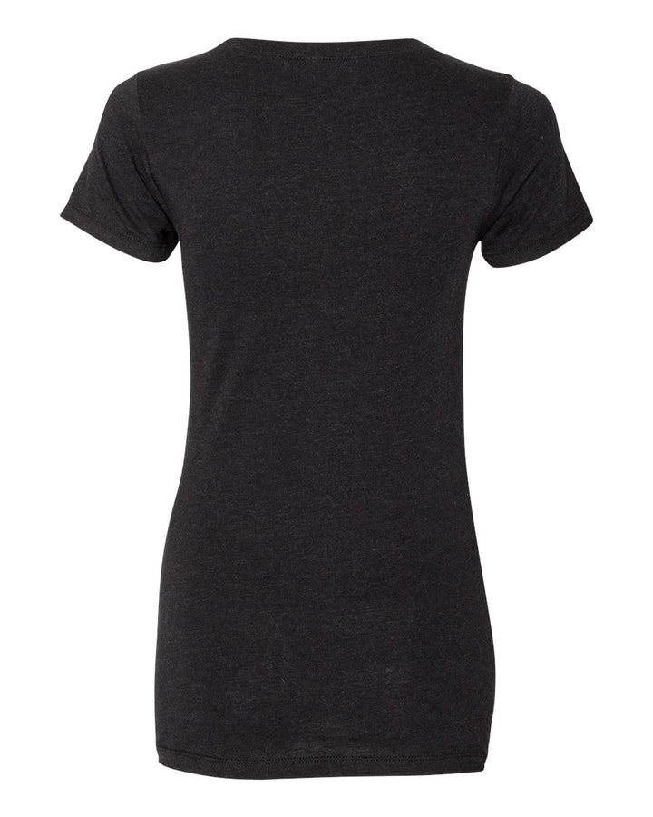 Black Heather Triblend - Back 