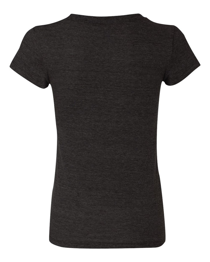 Charcoal Black Triblend - Back 