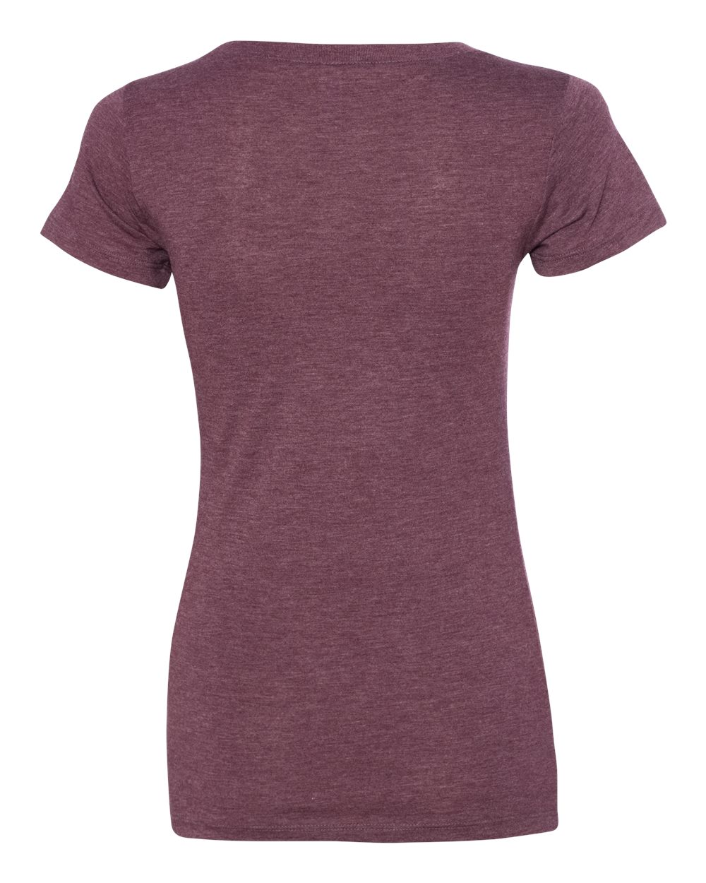 Maroon Triblend - Back 