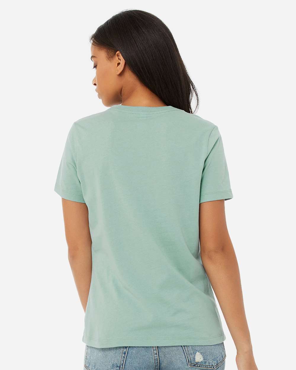 Dusty Blue - Model Back 