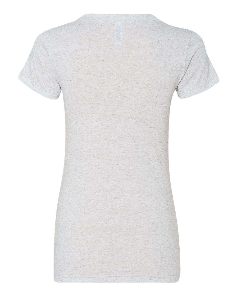 White Fleck Triblend - Back 