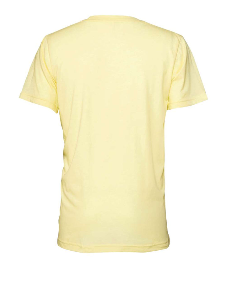 Pale Yellow Triblend - Back 