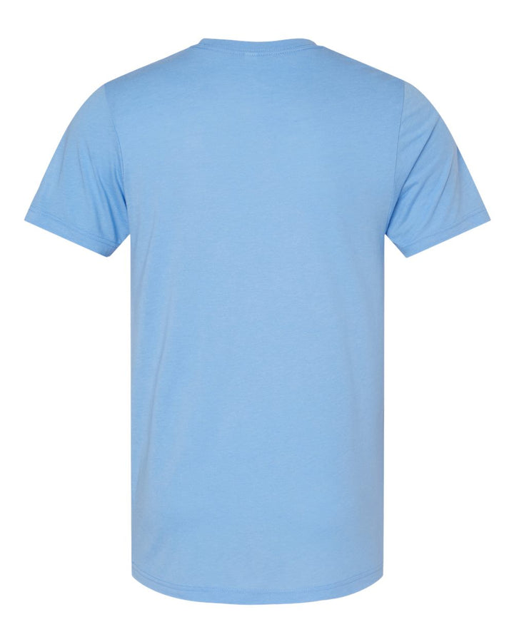 Solid Blue Triblend - Back 
