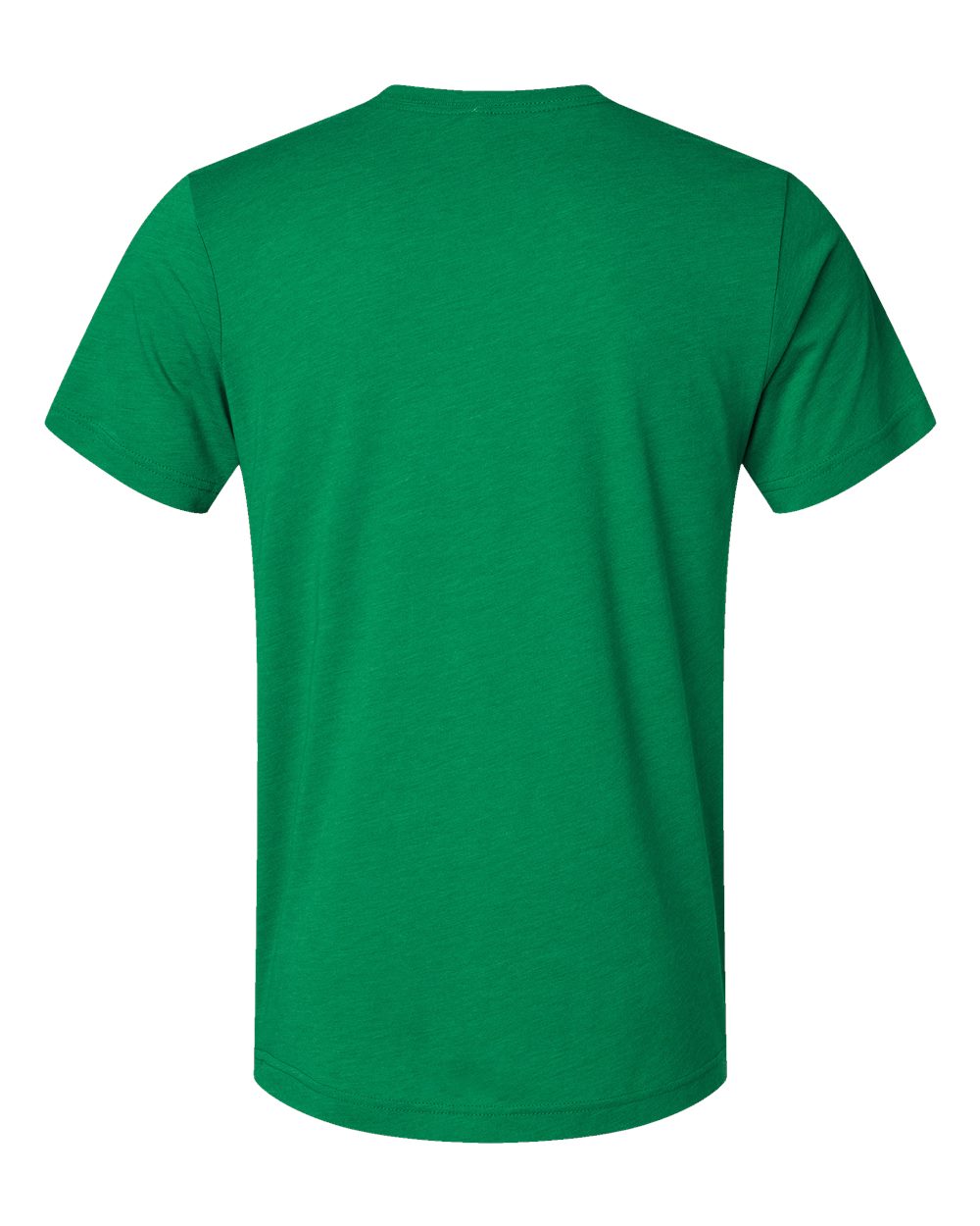 Solid Kelly Triblend - Back 