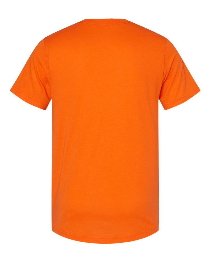 Solid Orange Triblend - Back 