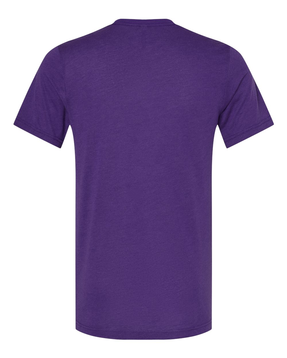 Solid Team Purple Triblend - Back 