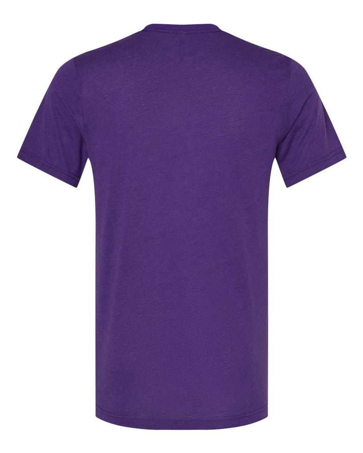 Solid Team Purple Triblend - Back 