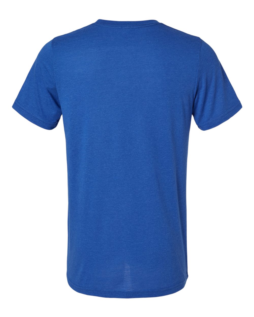 Solid True Royal Triblend - Back 