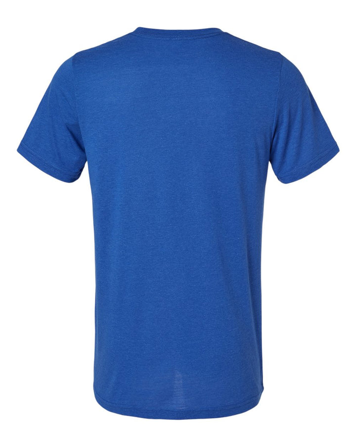Solid True Royal Triblend - Back 