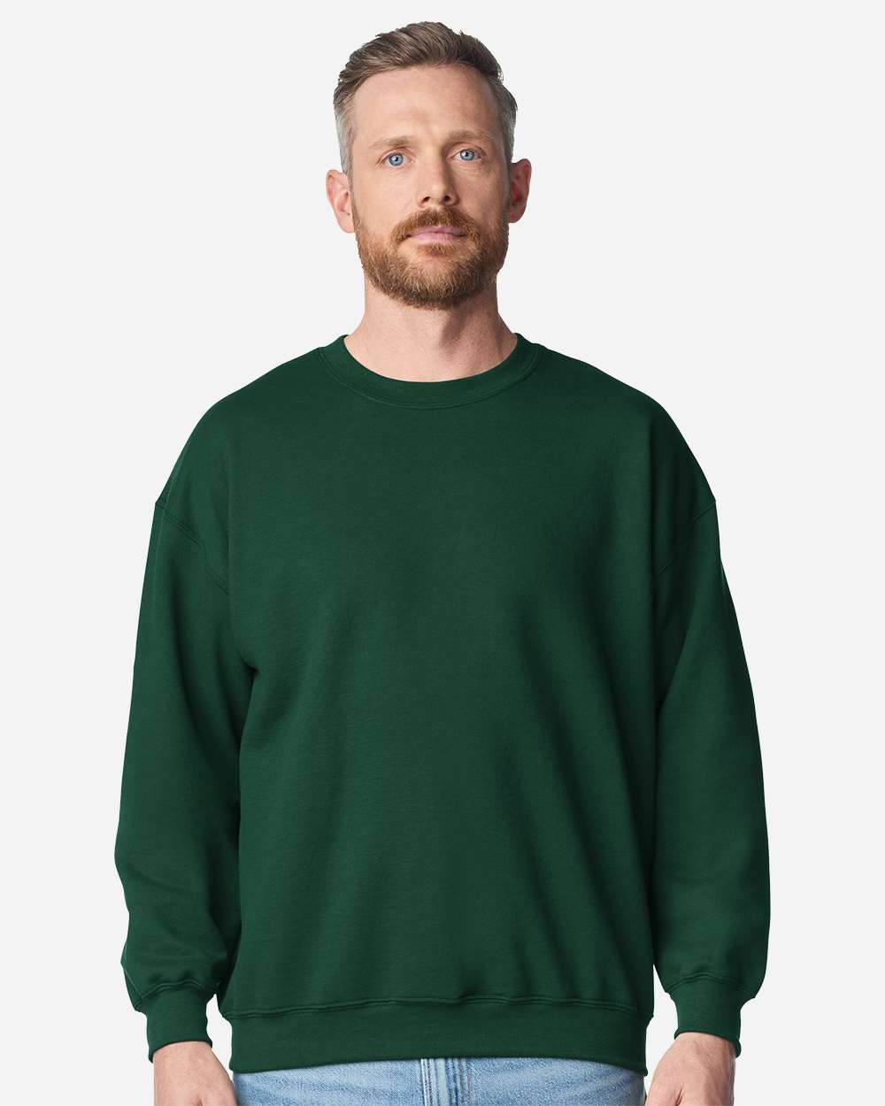 Fan Dark Green - Model Front 