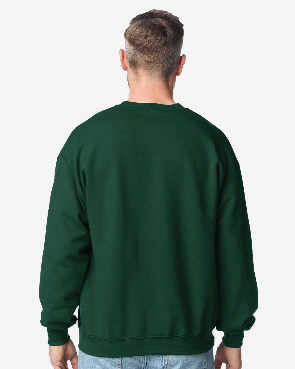 Fan Dark Green - Model Back 