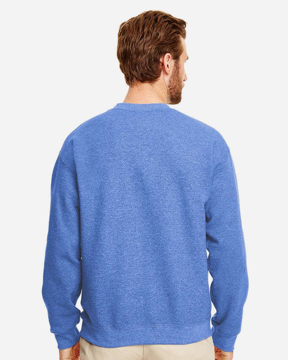 Heather Deep Royal - Model Back 