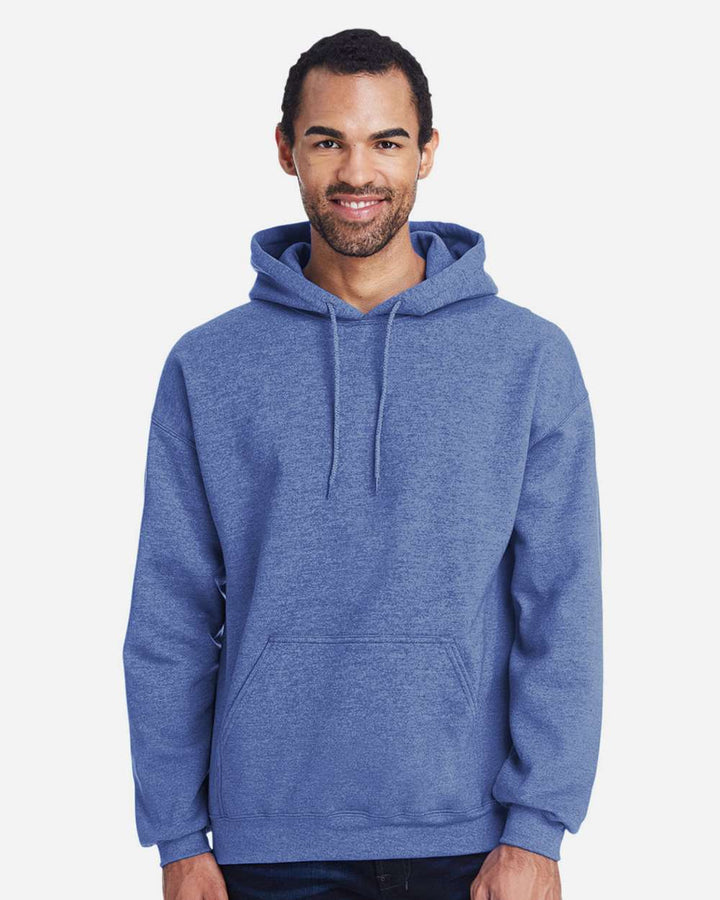 Heather Sport Royal - Model Front 