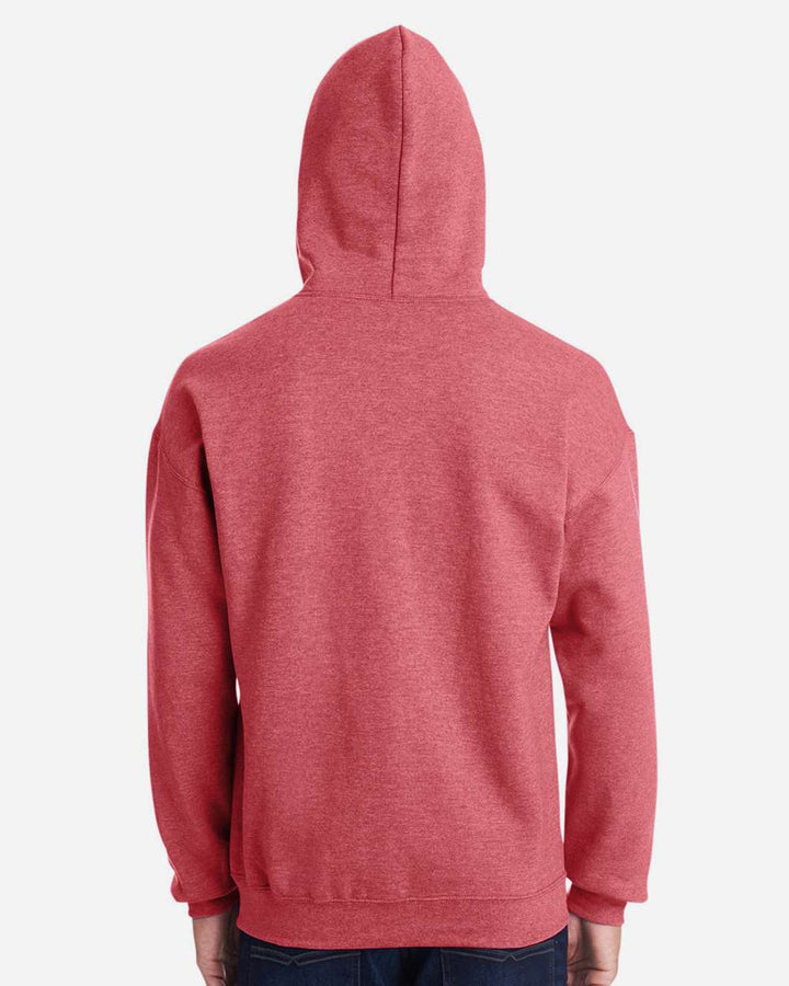 Heather Sport Scarlet Red - Model Back 
