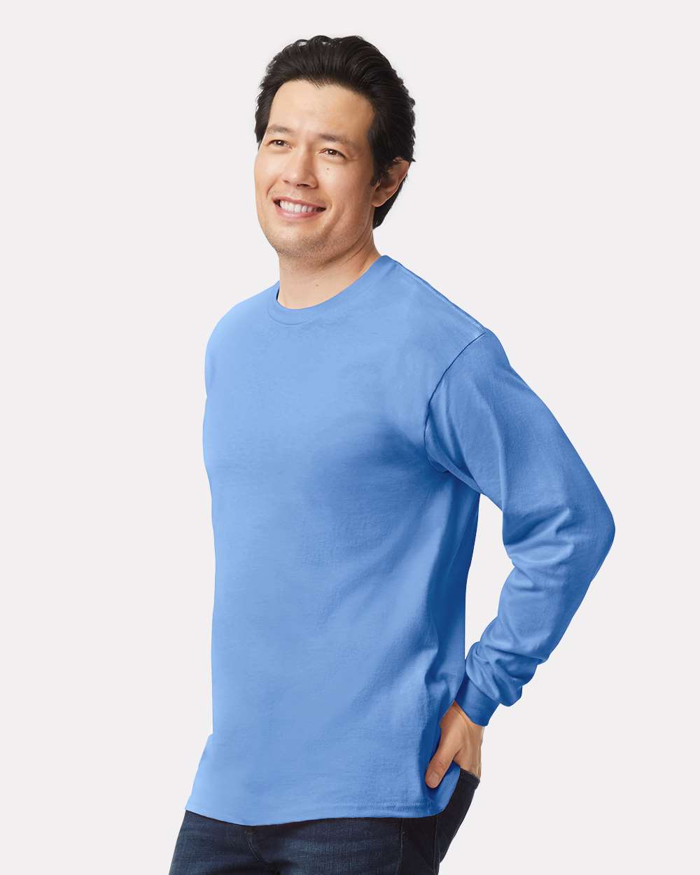 Carolina Blue - Model Side 