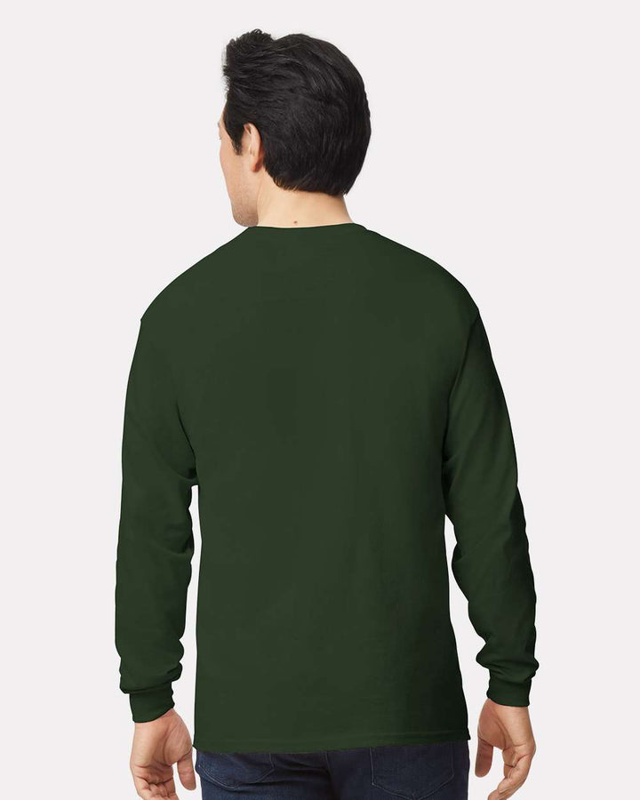 Forest Green - Model Back 
