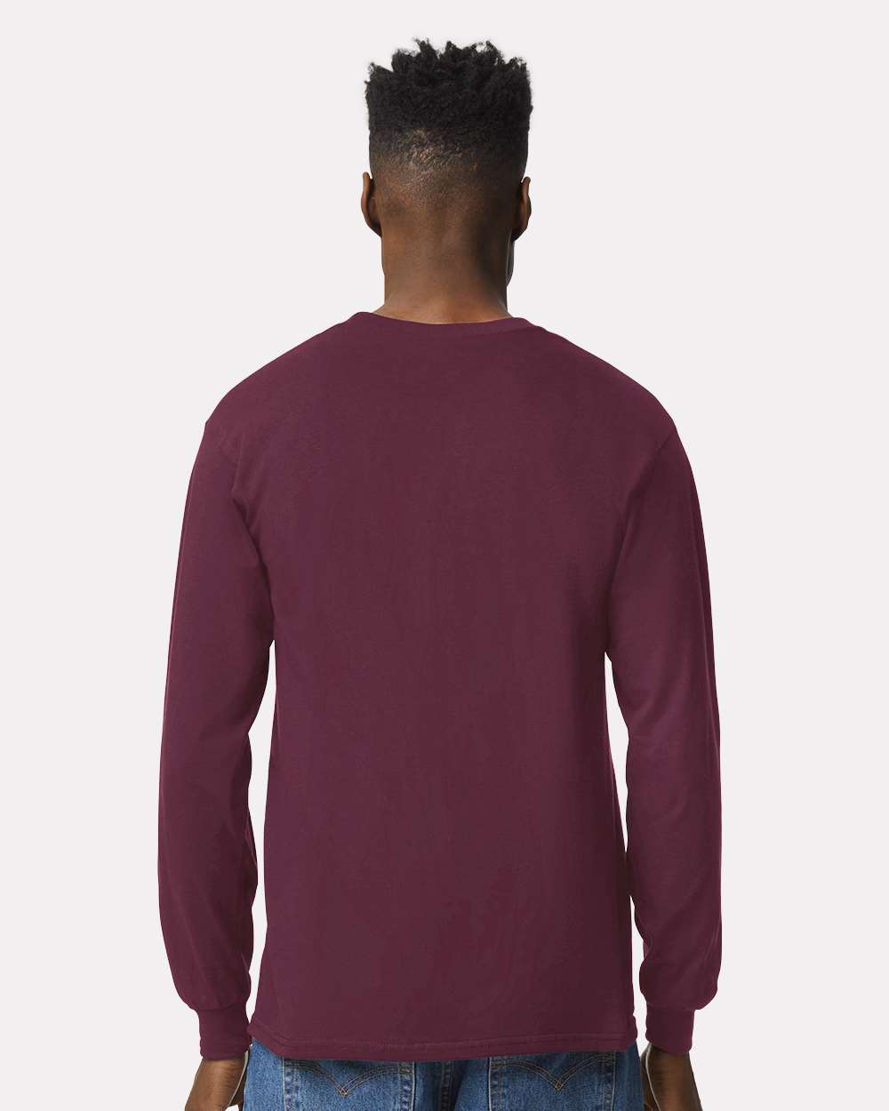 Maroon - Model Back 