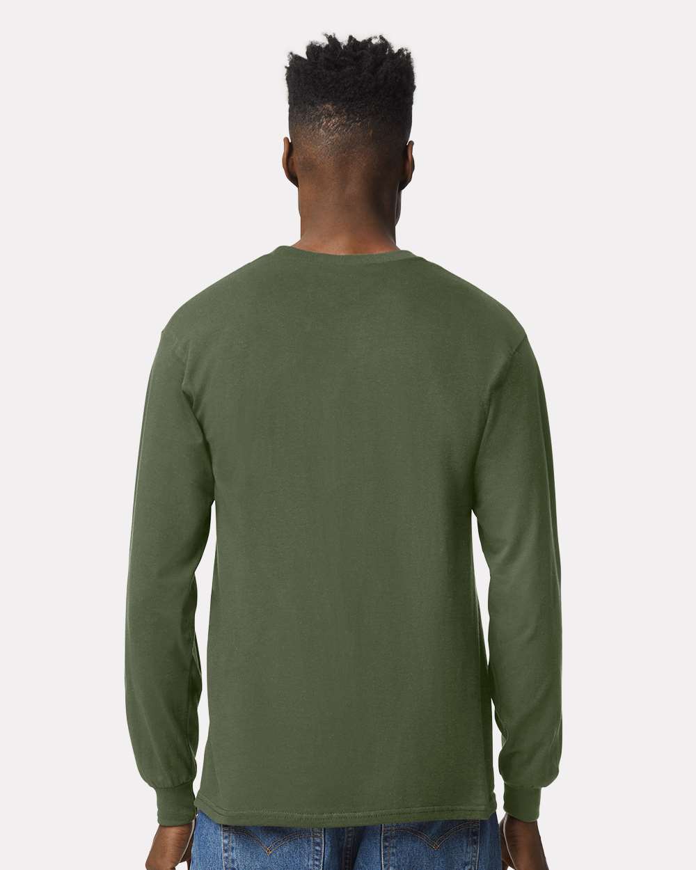 Military Green - Model Back 