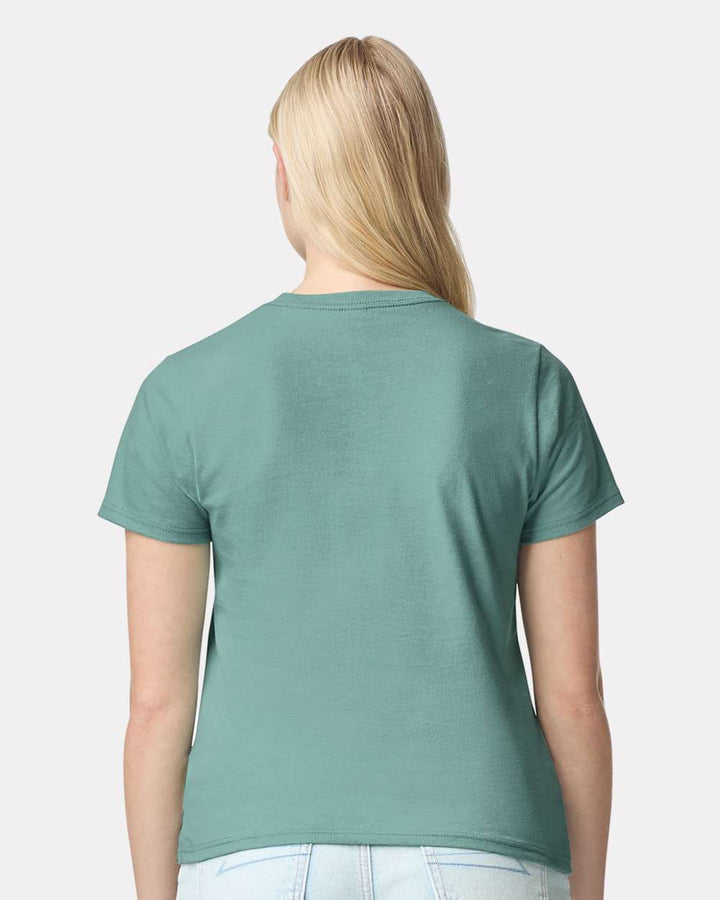Aquatic Blue - Model Back 