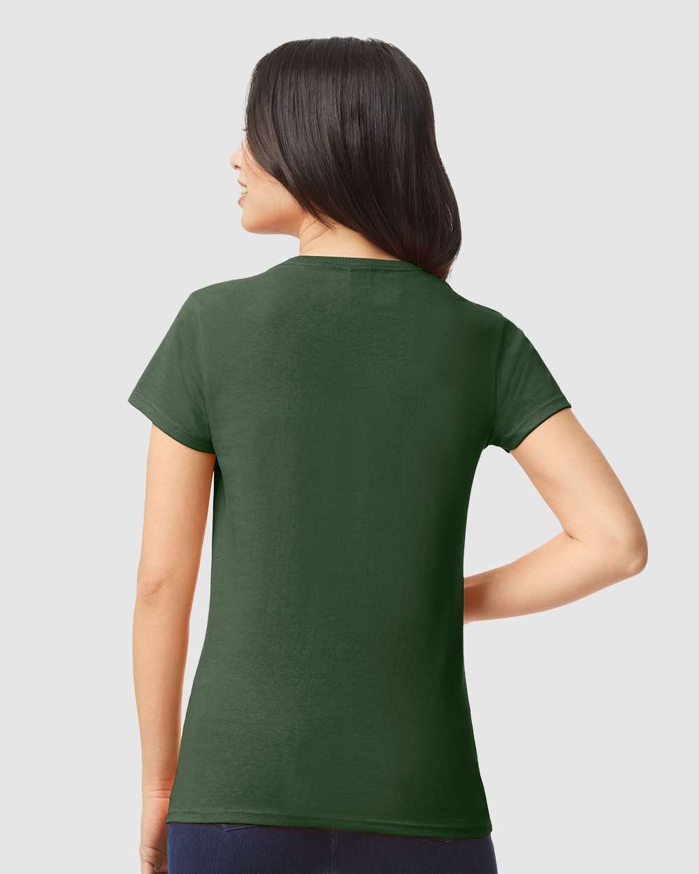 Forest Green - Model Back 