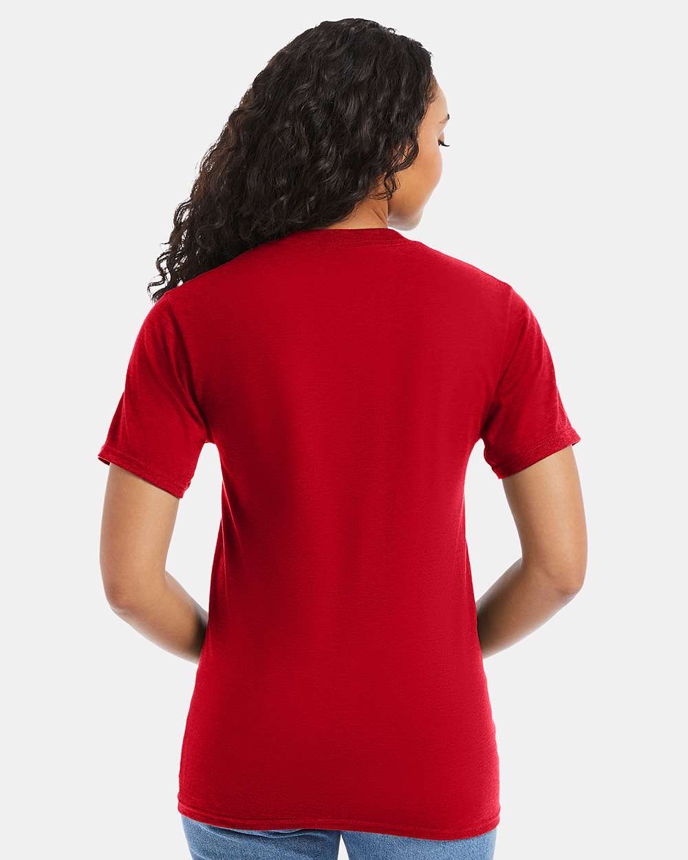Athletic Red - Model Back 