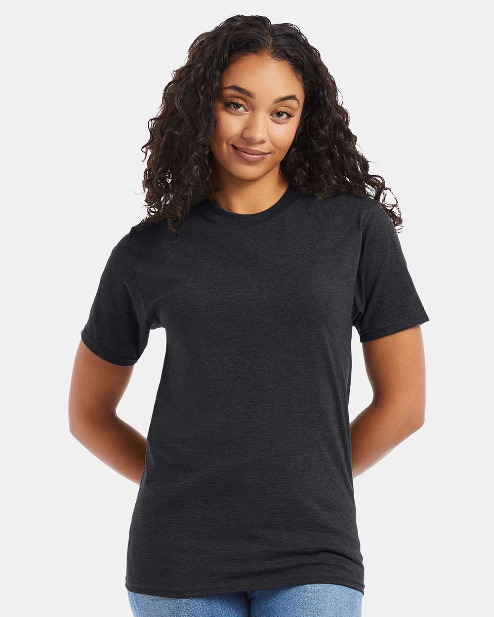 Charcoal Heather - Model Front 