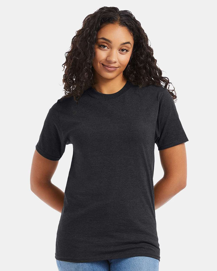 Charcoal Heather - Model Front 