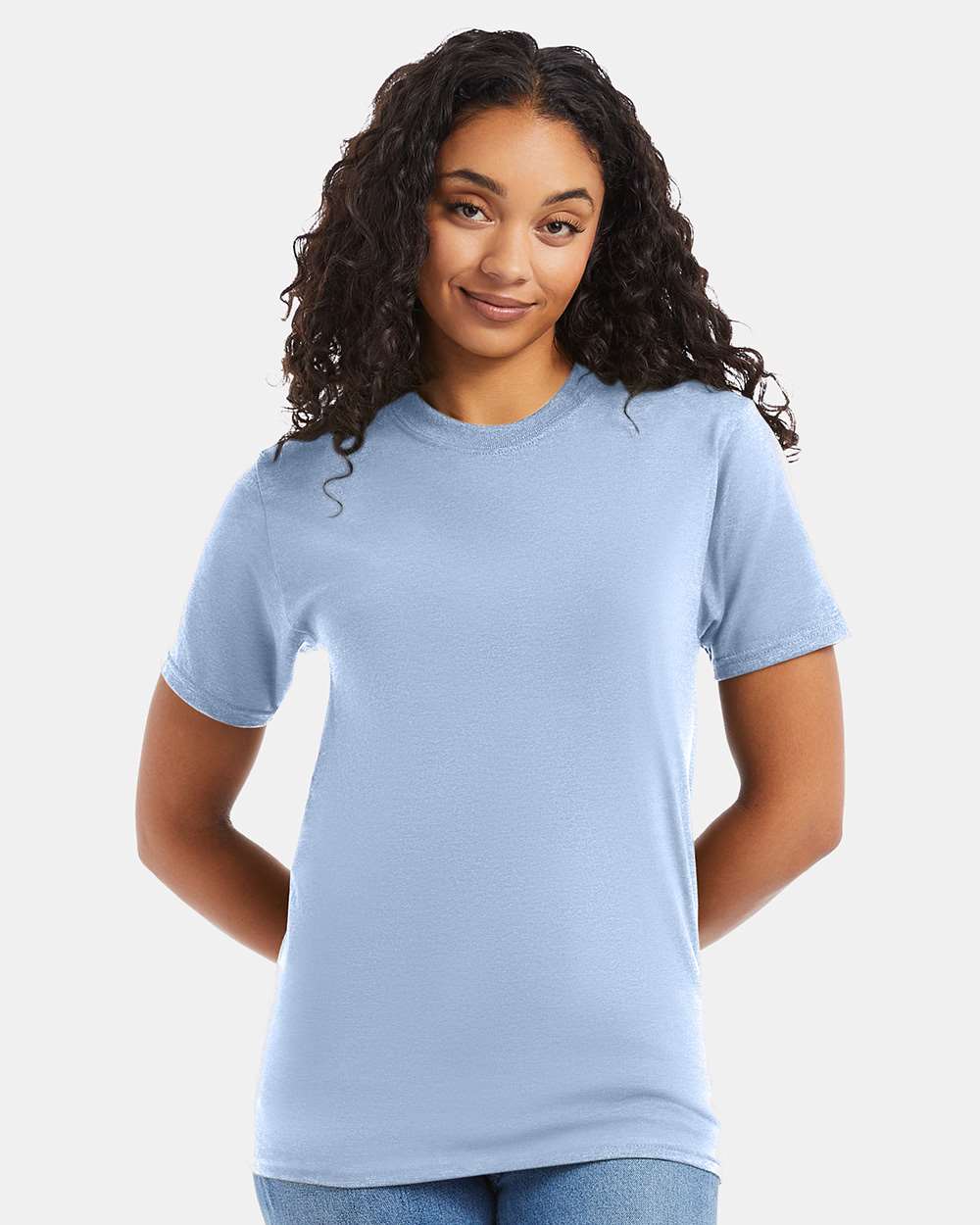 Light Blue - Model Front 