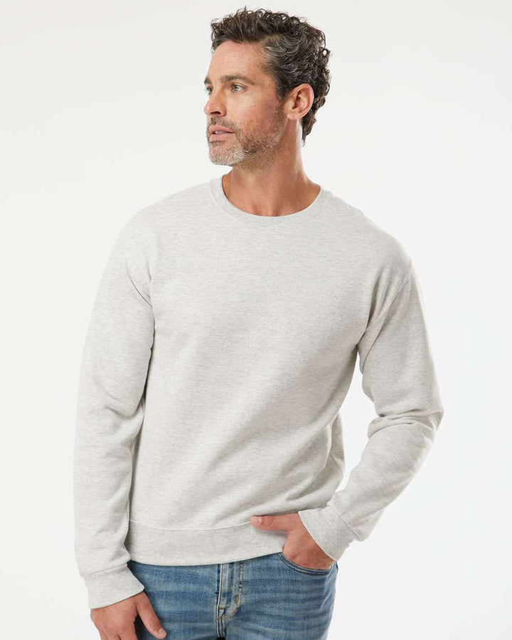 Oatmeal Heather - Model Front 