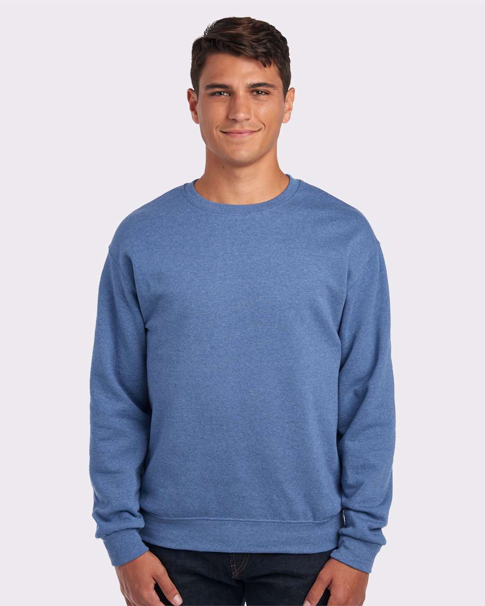 Vintage Heather Blue - Model Front 