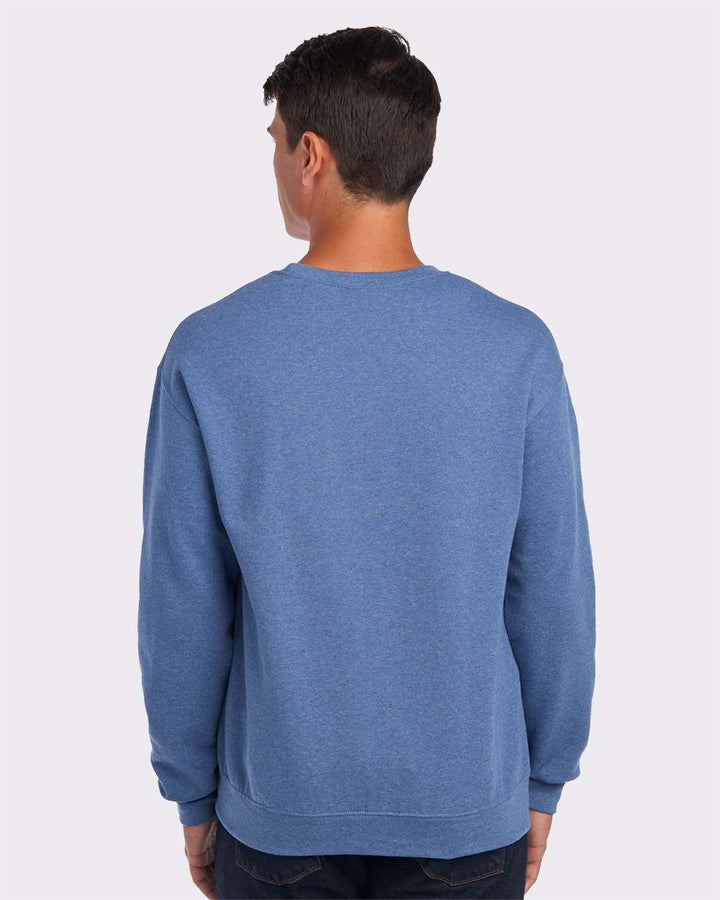 Vintage Heather Blue - Model Back 