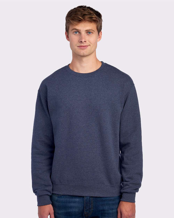 Vintage Heather Navy - Model Front 