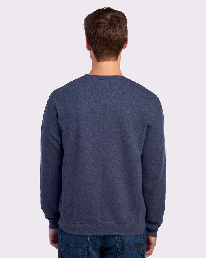 Vintage Heather Navy - Model Back 