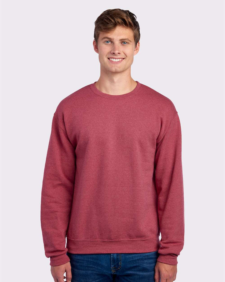 Vintage Heather Red - Model Front 