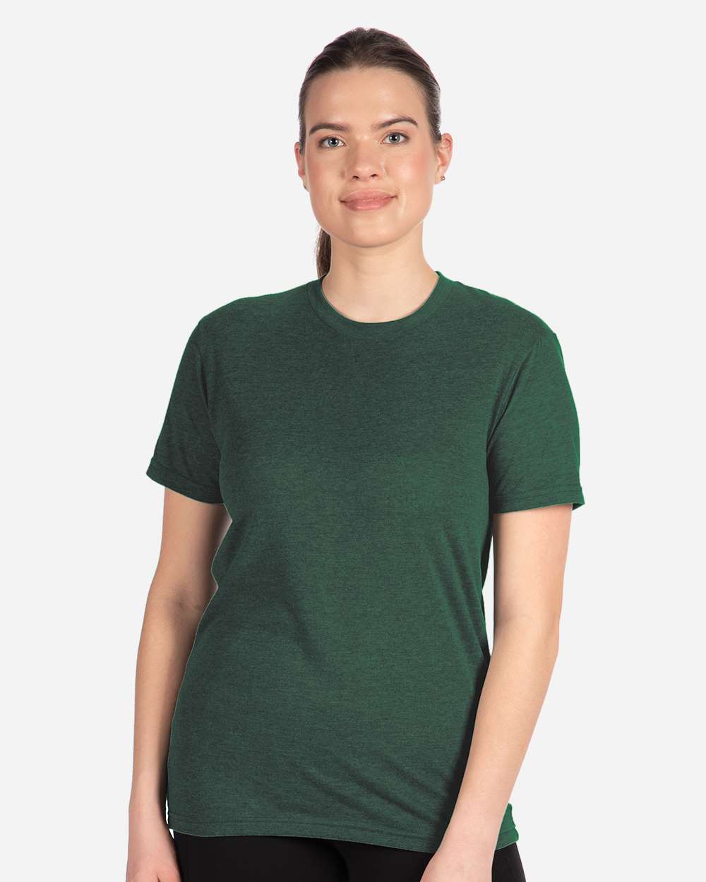 Heather Forest Green - Model Front 