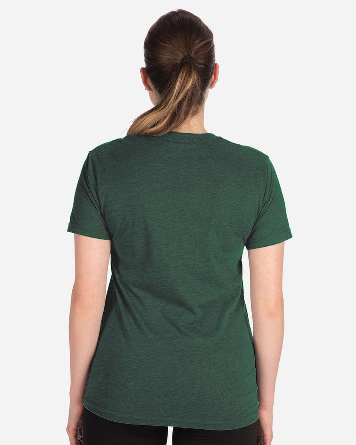 Heather Forest Green - Model Back 
