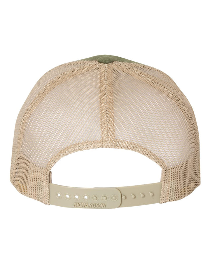 Army Olive Green/Tan - Back 