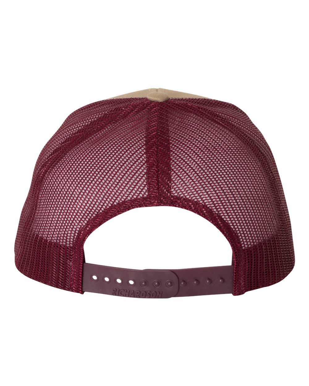 Burgundy/ Khaki - Back 
