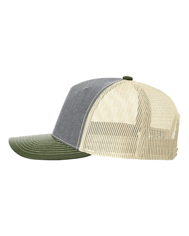Heather Grey/ Birch/ Army Olive - Direct Side 