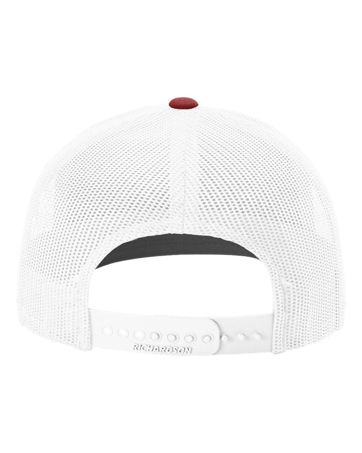 Cardinal/White - Back 