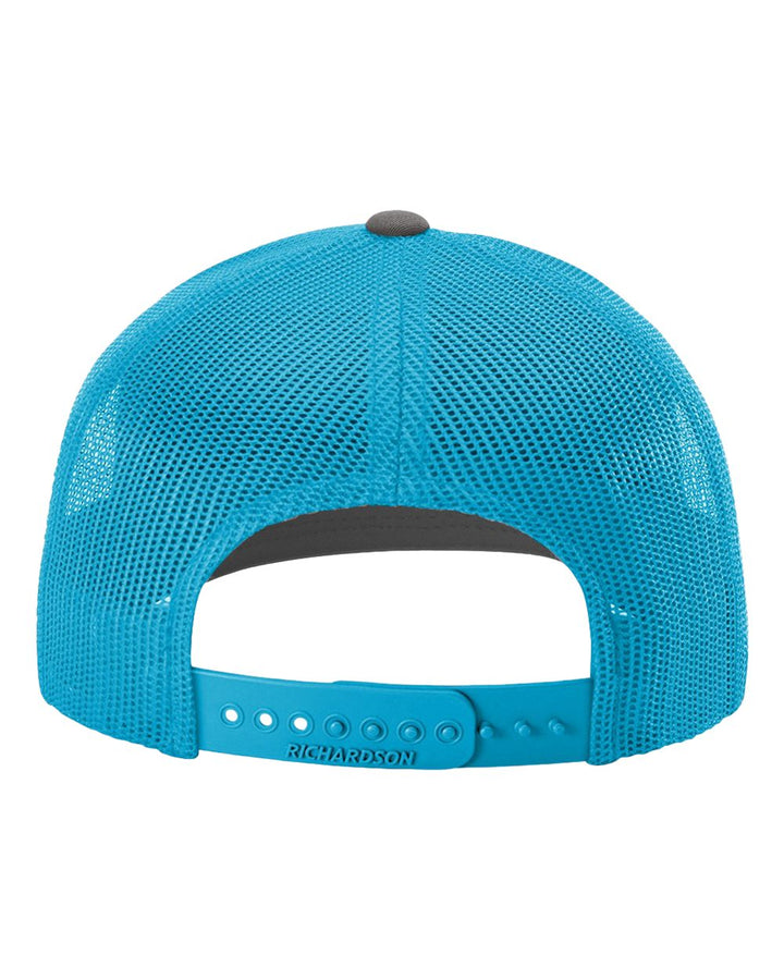 Charcoal/Neon Blue - Back 