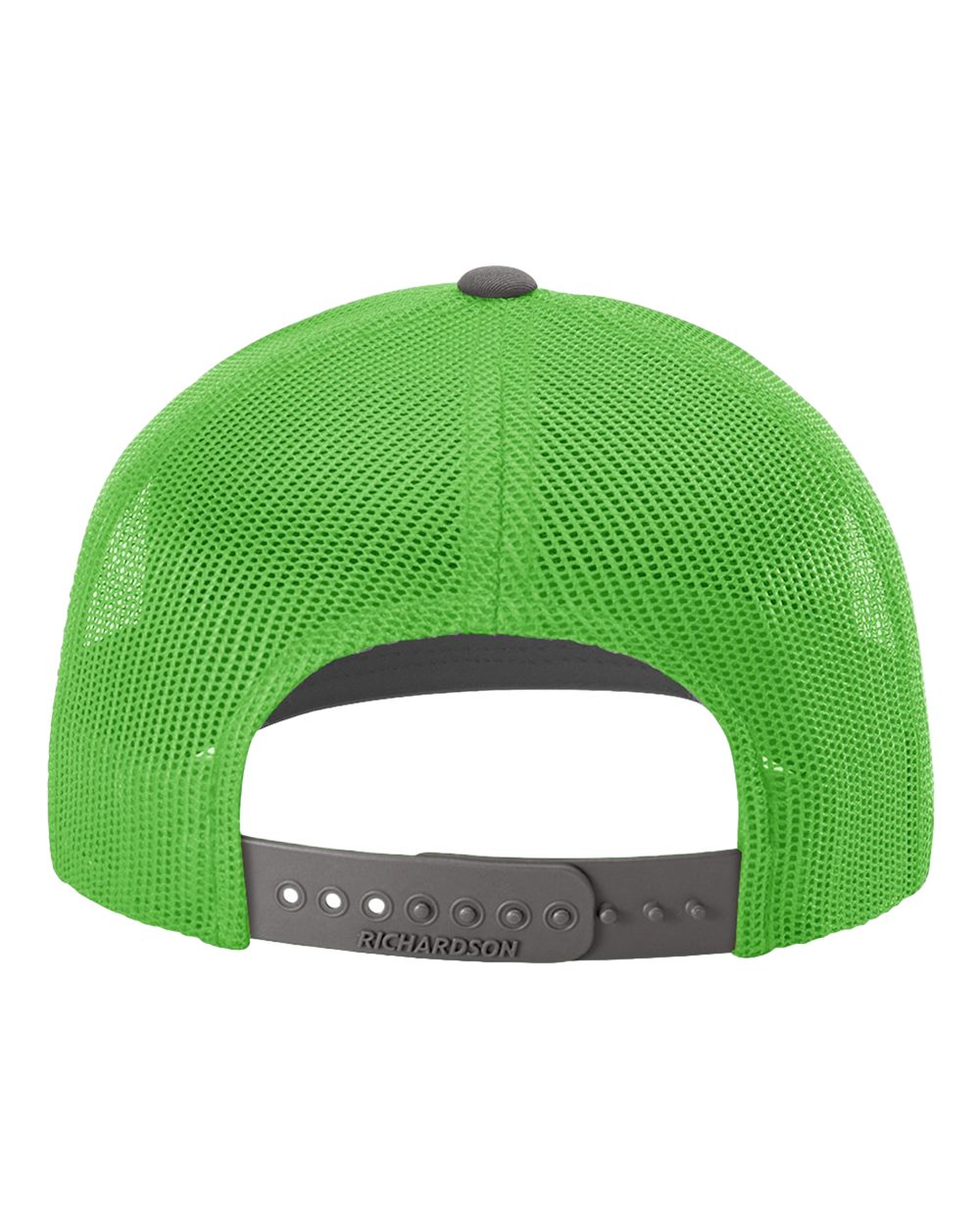 Charcoal/Neon Green - Back 